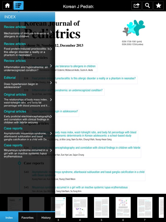 Korean Journal of Pediatrics screenshot-3