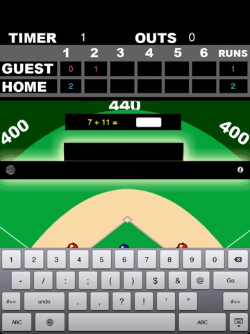 Baseball and Math HD Free screenshot 2