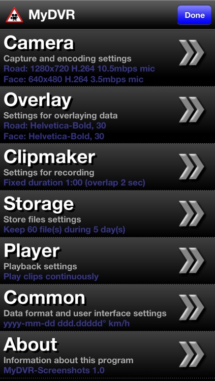 MyDVR: My Digital Video Registrar screenshot-3