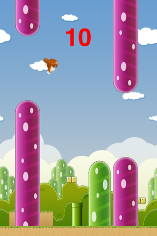 Brave Girl HD - The impossible smash hit flappy party racing game free farm snappy jump bouncing quest crush 2048 bullet & rushing heroes boom cookie pipe mania saga like flying tiny birds vs fly trials birdie jam squishy bird,end of Miley Cyrus Edition screenshot 3