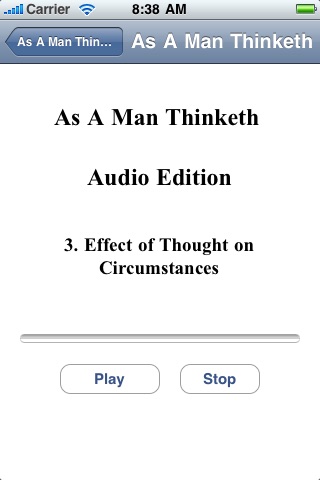 As A Man Thinketh - Audio Edition screenshot 3