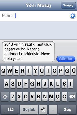 Yılbaşı Mesajları screenshot 2