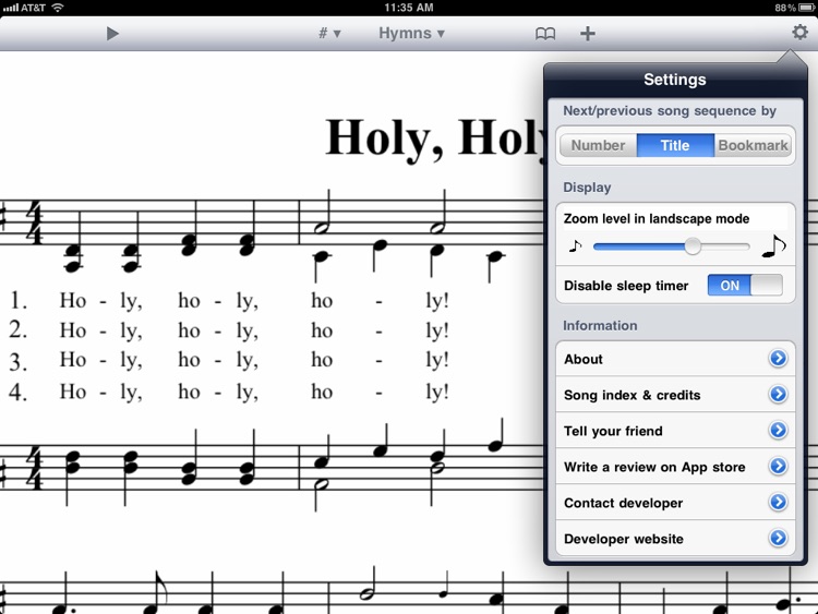 Hymnal Songs of the Church screenshot-3