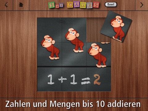 1st GAMES - Add numbers and amounts up to 10 HD puzzle for kids screenshot 2