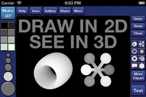 Draw 3D: a magical sketch tool screenshot 2
