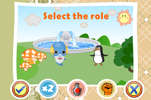 Penguin vs Fish Lite screenshot 2