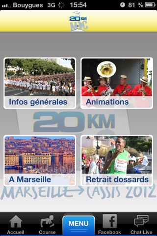 Marseille-Cassis 2012 screenshot 2