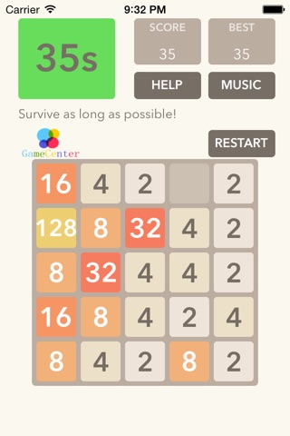 Crazy 8192-2048,1024,81,243,729,2187,144,233,610 screenshot 3