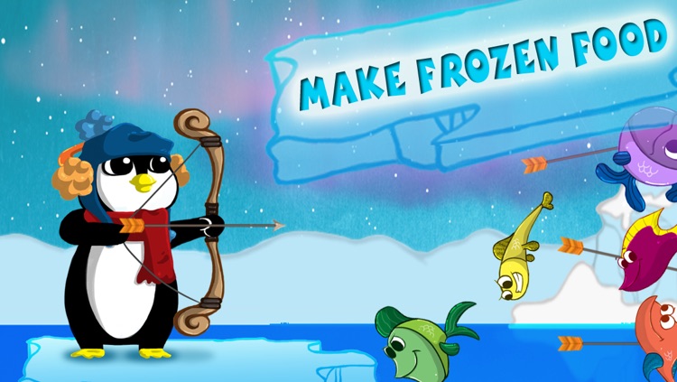 Frozen Food Maker, Penguin Archery Game