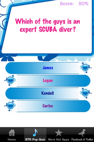 Big Time Rush Pop Quiz screenshot 3