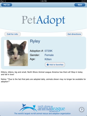 PetAdopt HD screenshot 2