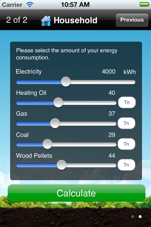 Ausante CO2 Calculator