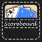 You want to play a cardgame or Yahtzee with your Friends, but you don't have an notebook with you to write down the score