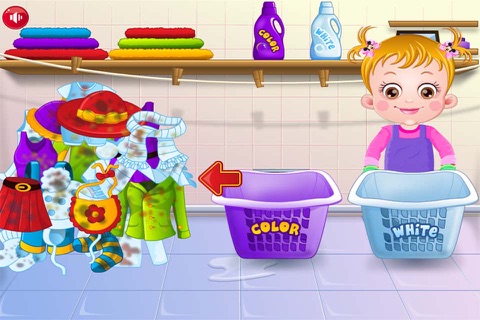 Baby Learn Washing Clothes screenshot 2