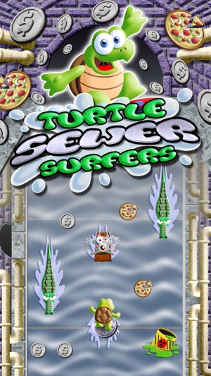 Turtle Sewer Surfer's FREE - A Swim-ing 