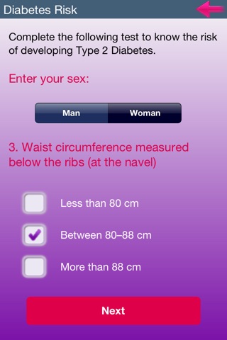 Diabetes Risk screenshot 3