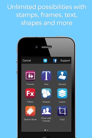 Photo Editor Pro by Digital Ruby - Create eCards, Flyers, Posters, 3D Text, Borders and More! screenshot 3
