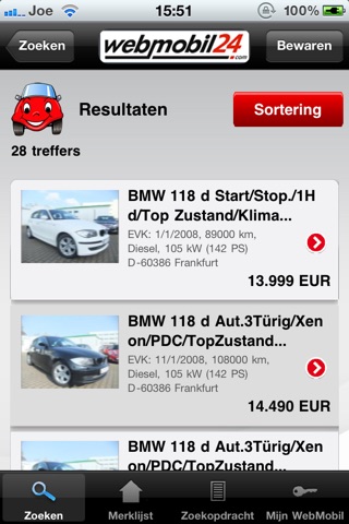 WebMobil24 screenshot 3