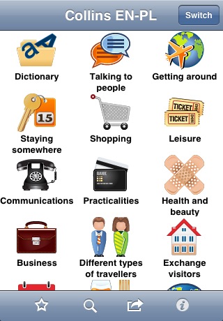 Collins English<->Polish Phrasebook & Dictionary with Audio