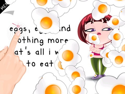 Eggs, Eggs and Nothing More - Interactive story for kids screenshot 2