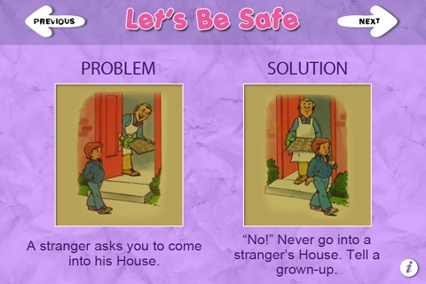 Let's Be Safe - A Safety Game for Kids screenshot 4