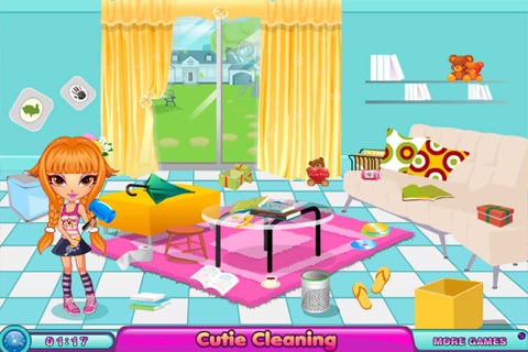 Cutie House Cleaning : After a Crazy Party screenshot 2