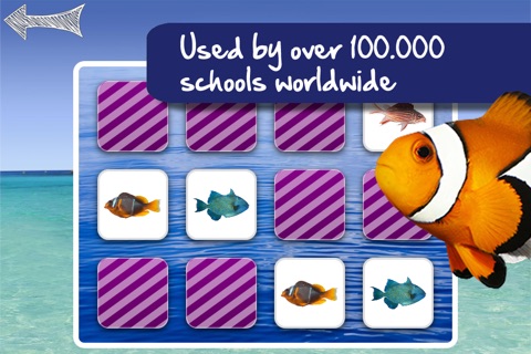 Free Memo Game SeaLife Photo for kids screenshot 4