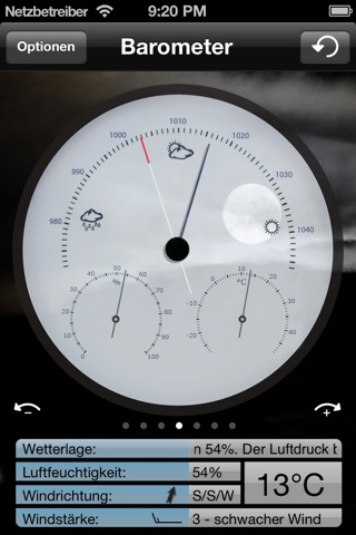 Barometer für das iPhone screenshot 2