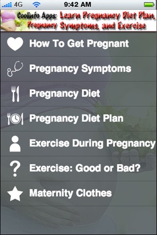 Pregnancy: Learn Pregnancy Diet Plan, Symptoms, and Exercise+ screenshot 2