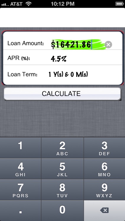 Simple Loan Calculator!