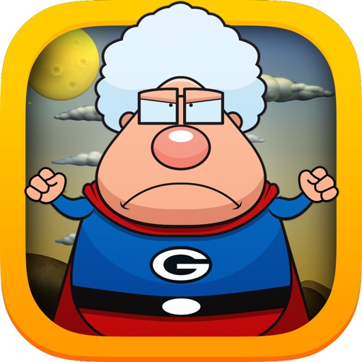 Super Grandma - Jet Pack to Collet candy to Spoil the Grand Babies iOS App