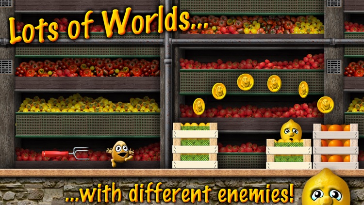Potato Escape - One Touch Runner screenshot-3