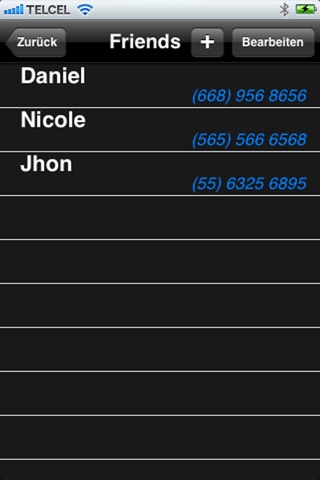 SMS group contacts screenshot 3