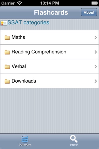 SSAT Flashcards - Superflashcard screenshot 3