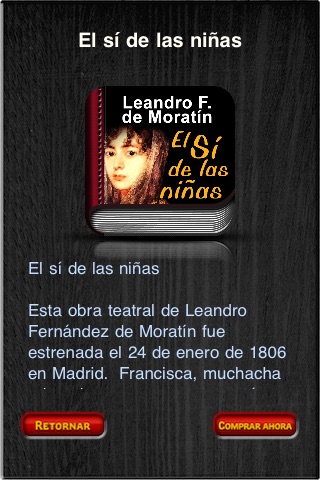 Bookshelf: Autores Españoles I screenshot 2