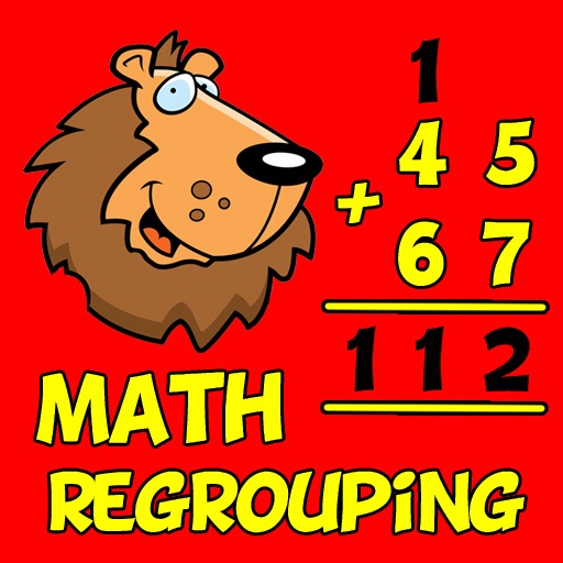 A Math Regrouping App: Addition and Subtraction Icon