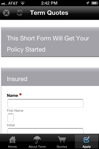 Term Life Insurance screenshot 3
