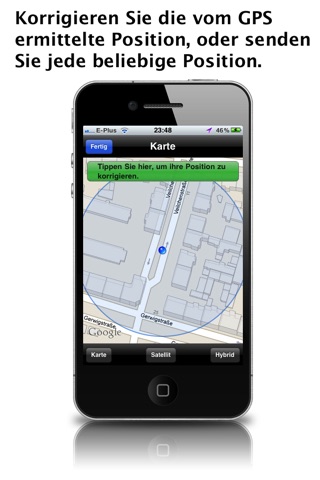 GPS to SMS screenshot 2