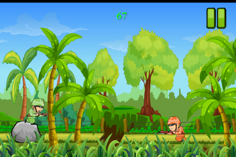 Bunker Battle Trooper Games - Jungle Army Commando Game screenshot 2