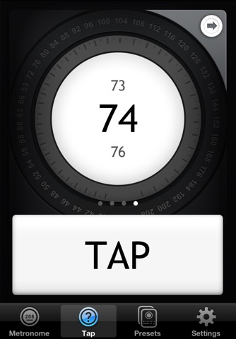Скриншот из iTempo : Professional Metronome