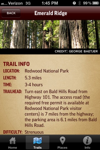 Redwood Park App screenshot 4