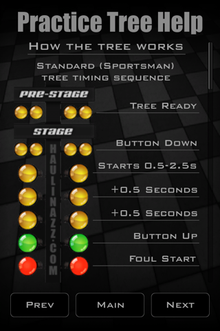 Drag Racing Practice Tree screenshot 2