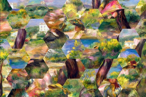 Puzzlix Renoir LITE screenshot 2