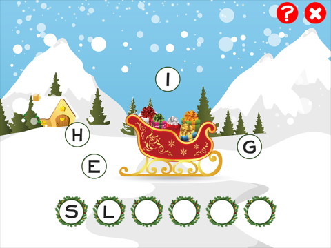 ABCのクリスマス！子供のためのゲーム： 学ぶ 言葉やサンタクロース、ルドルフトナカイ、雪だるま、エルフや複数とアルファベットを書くこと。無償、新しい、学習、メリークリスマス！のおすすめ画像4