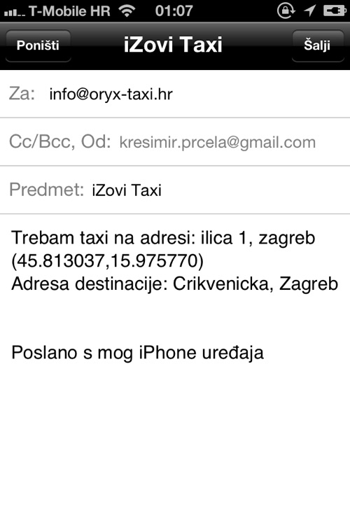 iZovi Taxi