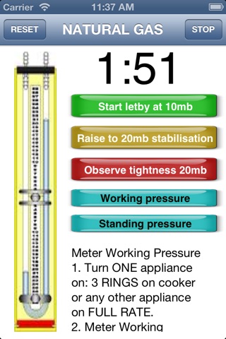 GB Gas Tightness Testing screenshot 3