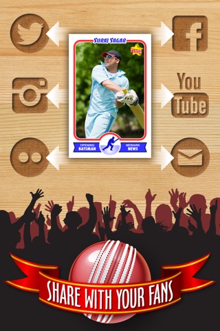 Cricket Card Maker - Make Your Own Custom Cricket Cards with Starr Cards screenshot 4