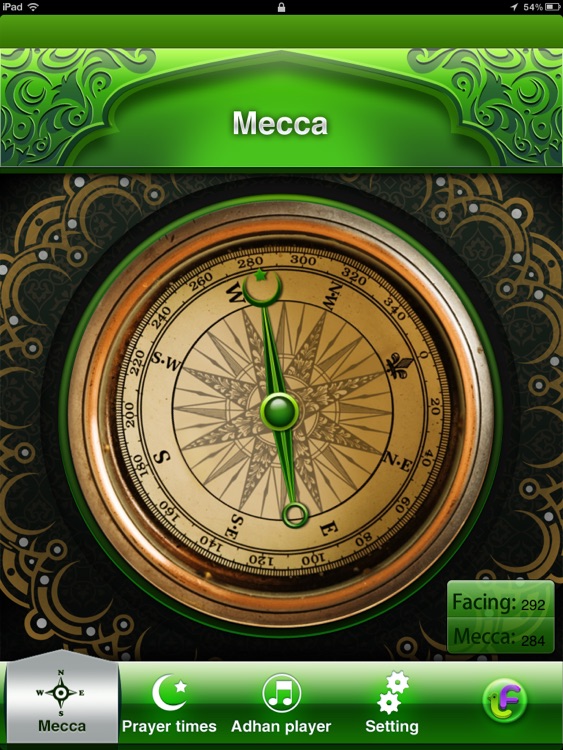Compass for Islamic Prayers HD