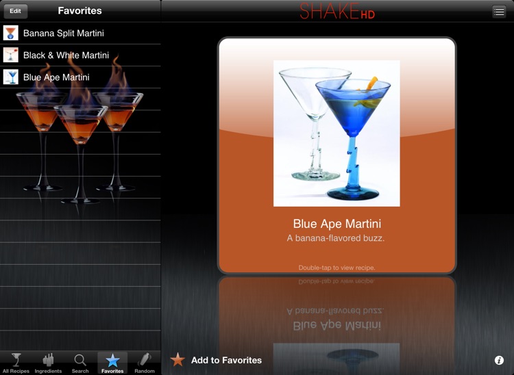 SHAKE-HD - Martini Recipes screenshot-3