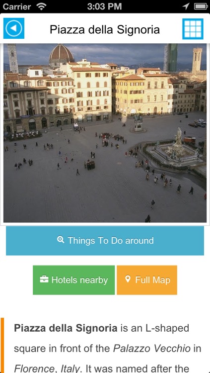 Florence (Italy) offline map, guide & hotels screenshot-3